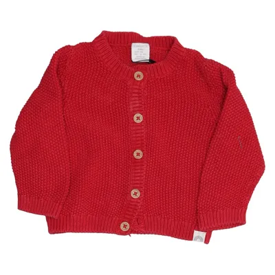 Cardigan (Rød) fra Lindex Baby Bomuld