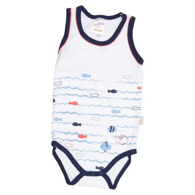 Body (Blanc, Multicolore) de Pusblu Coton