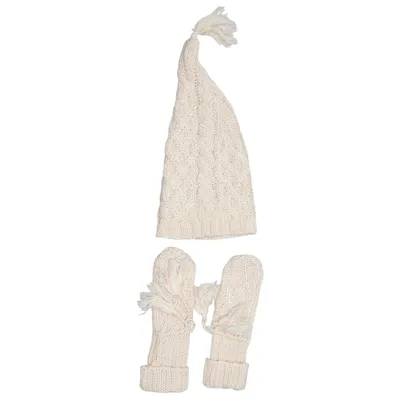 Accessory set (Beige) fra Friis & Company Akryl, Uld