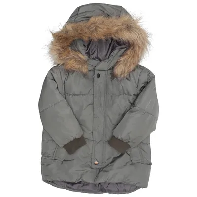 Dunjakke (Grøn) fra Zara BabyBoy Fjer