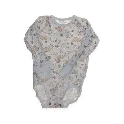 Body (Vit, Flerfärgad) från Polarn O. Pyret Ekologisk bomull