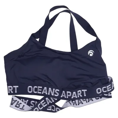 Sports bra (Blue) from Oceans Apart Elastane, Polyamide