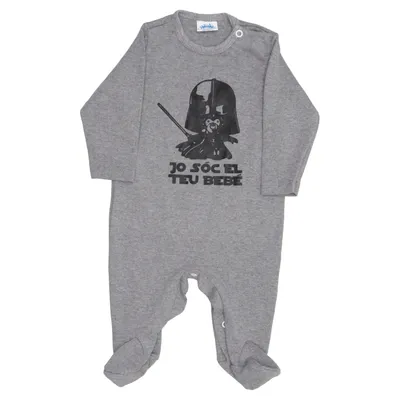 Rompers (Gray) from Baubax Cotton