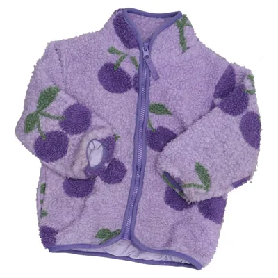 Fleece jacket (Purple, Green) from Rikiki Polyamide, Polyester