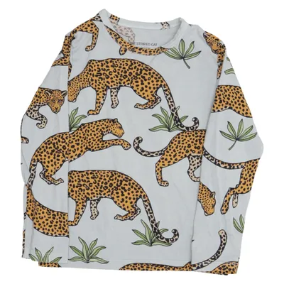 Långärmad t-shirt (THE STRIPED CAT) från The Striped Cat Elastan, Ekologisk bomull