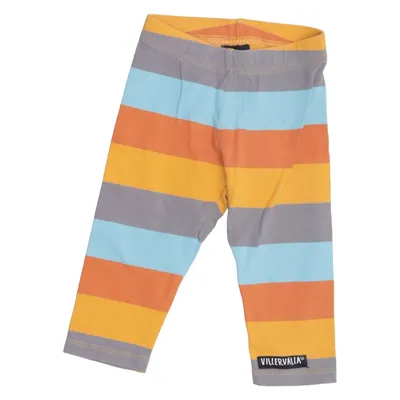 Leggings (Blau, Gelb, Grau, Mehrfarbig) von Villervalla Elasthan, Bio-Baumwolle