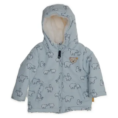 Winterjas (Blauw) van Steiff Polyester