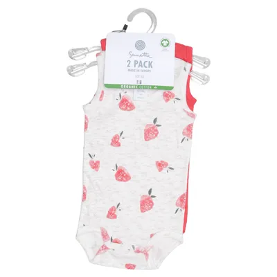 Body (Gris, Rouge, Blanc) de Sanetta Coton