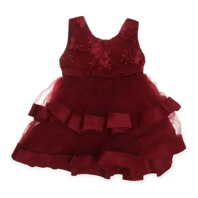 Brudnäbbsklänning (Röd) Bomull, Polyester