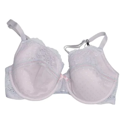 Soutien-gorge (Gris, Rose) de Mariemeili Élasthane, Polyamide