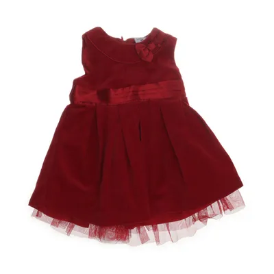 Jurk (Rood) van Fix Katoen, Polyester