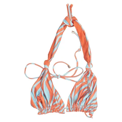 Bikiniöverdel (Orange, Blå) från Janthee Elastan, Polyamid, Polyester