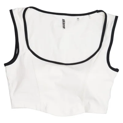 Sport-BH (Weiß, Schwarz) von Guess Elasthan, Polyamid, Polyester