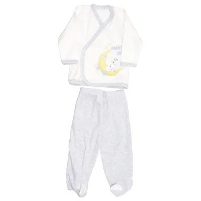 Set (White, Gray, Multicolored) from Baleno Cotton