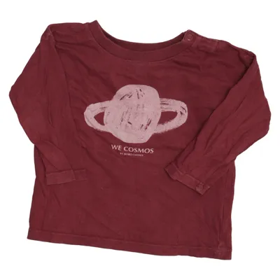Långärmad t-shirt (Röd) från Bobo Choses Ekologisk bomull