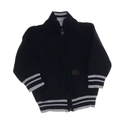 Cardigan (Blauw, Wit) van Topomini Organisch katoen