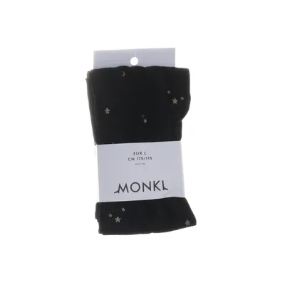Tights (Black, Gold) from Monki Polyamide, Elastane