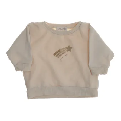 Sweatshirt (Beige) from HEJLENKI Cotton, Elastane