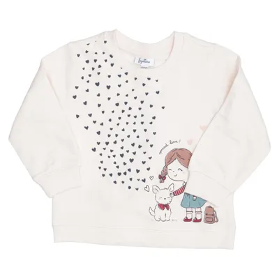 Sweatshirt (Beige) fra Fagottino Bomuld