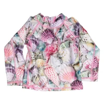 T-shirt de natation (Rose, Multicolore) de Molo Swim Élasthane, Polyester