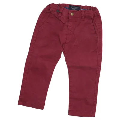 Chino (Rouge) de Mayoral Coton, Élasthane