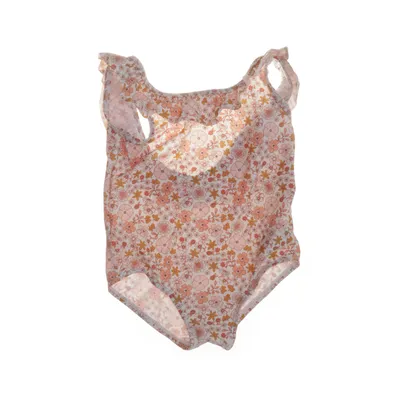 Badedragt (Hvid, Rød) fra Vertbaudet Elastan, Polyamid, Polyester