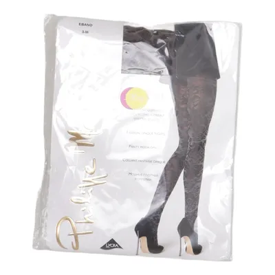Collants en nylon (Noir) de Lycra Coton, Élasthane, Polyamide