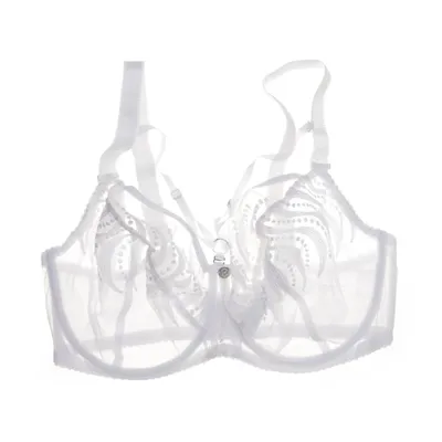 Bra (White) from Gorsenia Elastane, Polyamide, Polyester
