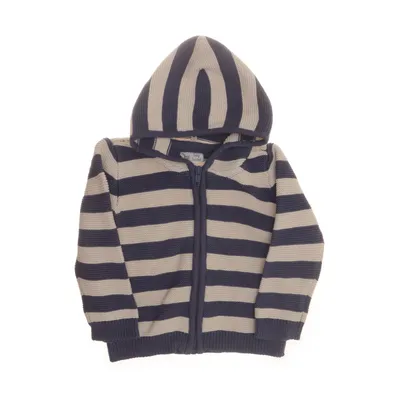 Kapuzenpullover (Blau, Beige) von Pocopiano Baumwolle