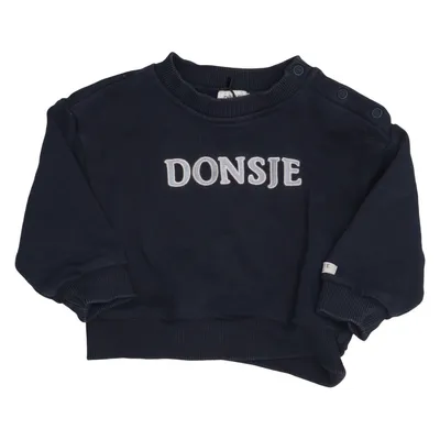 Sweatshirt (Blauw) van Donsje Organisch katoen