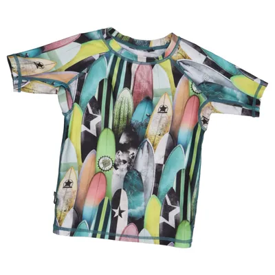 T-shirt de natation (Multicolore) de Molo Élasthane, Polyester