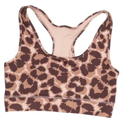 Sport-BH (Braun, Beige) von Hey Honey Elasthan, Polyamid
