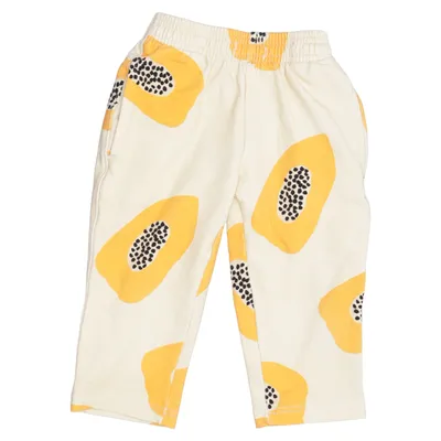 Sweatpants (Beige, Yellow, Multicolored) from Mixed Grill Cotton, Elastane