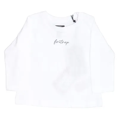Lange mouwen shirt (Wit) van Firetrap Katoen