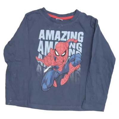 Long sleeve T-shirt (Blue, Multicolored) from Marvel Spiderman Cotton