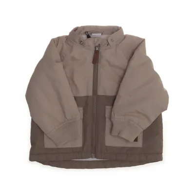 Jacka (Beige, Grön) från H&M Akryl, Polyester