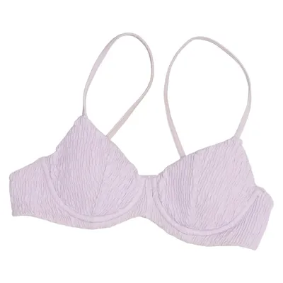 Bikini top (Purple) from Kalk Elastane, Polyamide