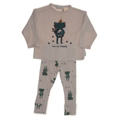 Mjukisset (Beige, Flerfärgad) från Minories Bomull, Elastan