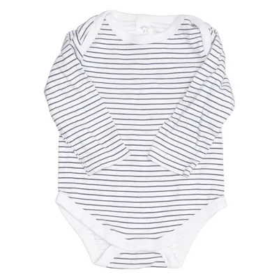 Romper (Wit, Zwart) van Baby Club Katoen