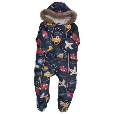 Overall (Blauw, Meerkleurig) van Fred & Flo Acryl, Polyester