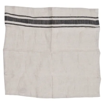 Viskestykke (Beige, Sort) fra Chic Antique Linned
