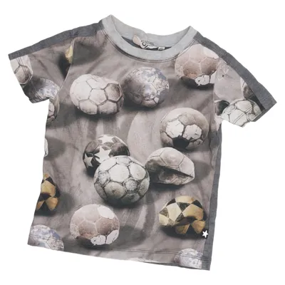 T-shirt (Grijs, Meerkleurig) van Molo