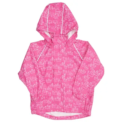 Veste imperméable (Rose) de Line One Polyester, Polyuréthane