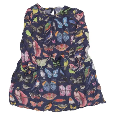 Kjole (Blå, Flerfarvet) fra Kelzuki x H&M Viscose