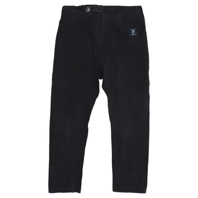 Leggings (Black) from Polarn O. Pyret Elastane, Organic cotton
