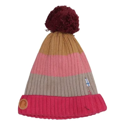 Bobble hat (Pink, Multicolored) from Finkid Cotton, Polyester