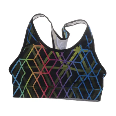 Sport-bh (Zwart, Meerkleurig) van SOC Polyester, Elastaan