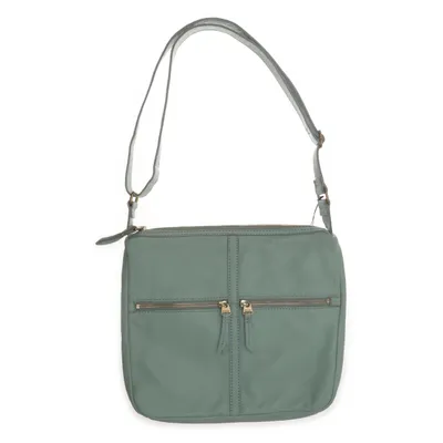 Shoulder-bag (Green) from Fossil Leather