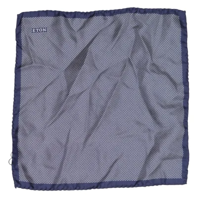 Einstecktuch (Blau, Weiß) von Eton Seide