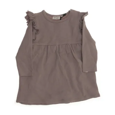 Klänning (Beige) från Lil'Atelier Ekologisk bomull, Elastan